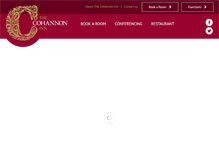 Tablet Screenshot of cohannon.com